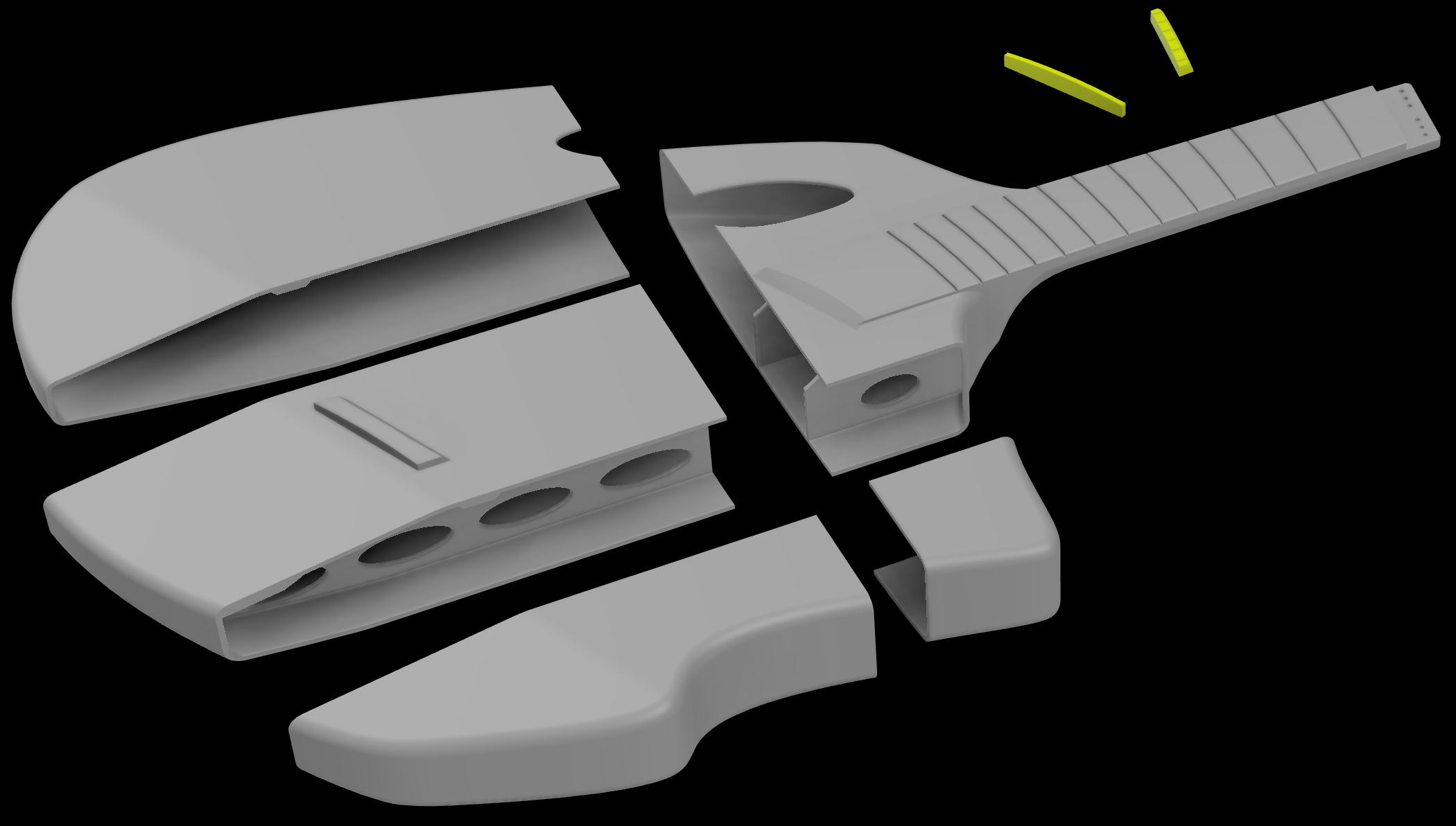 guitar back